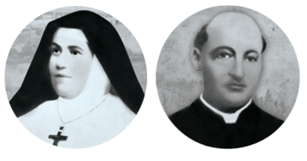 Nuestros fundadores Madre Clara Álvarez del Corazón de María y Monseñor Alfonso María de la Cruz Sardinas y Zavala